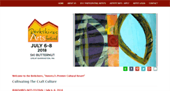 Desktop Screenshot of berkshiresartsfestival.com